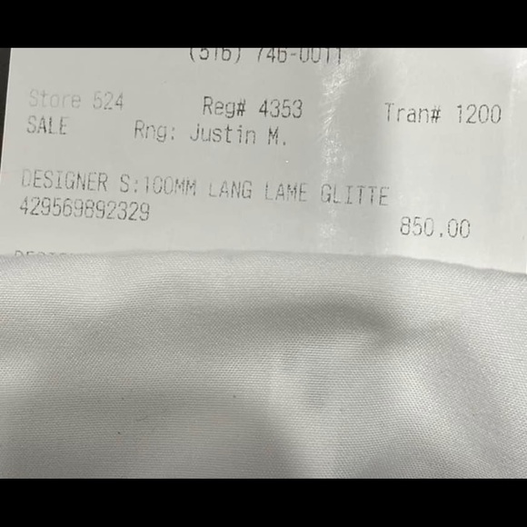 Jimmy Choo Glitter Light Bronze Pump-7.5 - Picture 7 of 7